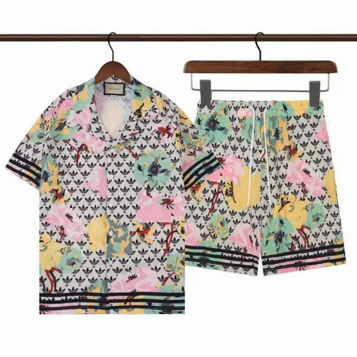 Picture of Gucci Shirt Pant Suits _SKUGucciM-3XLystxQ18621884